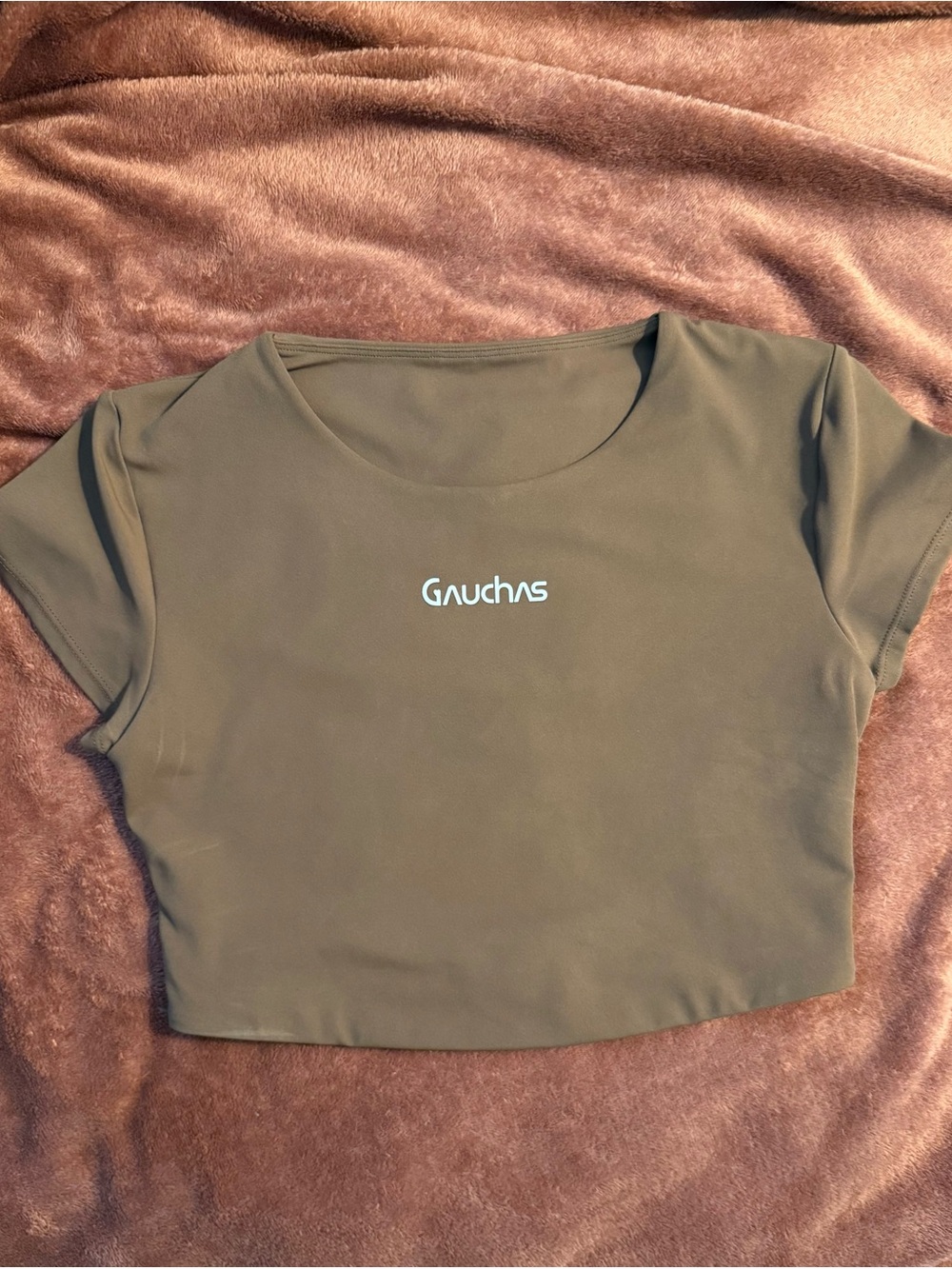 Brown Top Crop - Women